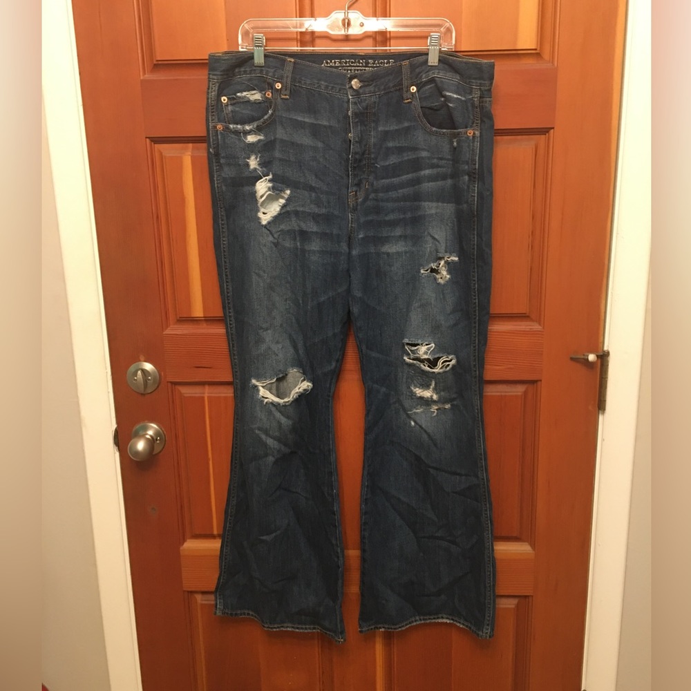 American Eagle Vintage high-rise flare